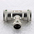 Тройник пресс 35 x 22 x 35 нерж.сталь Sanpress Inox SC-Contur 