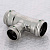 Тройник пресс 35 x 28 x 35 нерж.сталь Sanpress Inox SC-Contur 