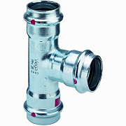 Тройник пресс 28х15х28 оц.сталь Prestabo 