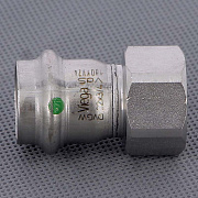 Соединитель пресс 22 x 3/4' ВР нерж.сталь Sanpress Inox SC-Contur 