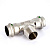 Тройник пресс 22 x 3/4' x 22 НР нерж.сталь Sanpress Inox SC-Contur 