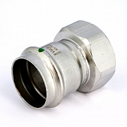 Соединитель пресс 42 x 1'1/2 ВР нерж.сталь Sanpress Inox SC-Contur 