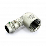 Угол пресс 15 x 3/4' нерж.сталь. Sanpress Inox 