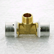 Тройник пресс Uni-fitt 32х3/4'х32 НР 