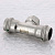 Тройник пресс 22 x 1/2 x 22 нерж.сталь Sanpress Inox SC-Contur 