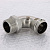 Угол пресс 35 x 1'1/4 НР нерж.сталь. Sanpress Inox (отвод) 