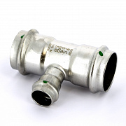 Тройник пресс 42 x 18 x 42 нерж.сталь Sanpress Inox SC-Contur 
