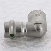 Угол пресс 18 x 1/2' нерж.сталь. Sanpress Inox 