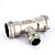 Тройник пресс 28 x 18 x 28 нерж.сталь Sanpress Inox SC-Contur 