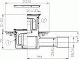 Трап DN40/50 HL Primus HL510NPr