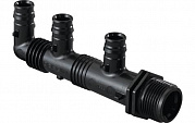 Коллектор с наружной резьбой PPSU Uponor Q&E  G3/4"MT 4X16 