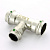 Тройник пресс 28 x 22 x 28 нерж.сталь Sanpress Inox SC-Contur 