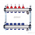 Коллекторная группа с расходомерами Bravi выходы 4X3/4 Евроконус