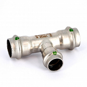 Тройник пресс 22 x 18 x 22 нерж.сталь Sanpress Inox SC-Contur 