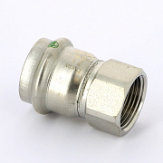Соединитель пресс 28 x 3/4' ВР нерж.сталь Sanpress Inox SC-Contur 