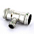 Тройник пресс 42 x 22 x 42 нерж.сталь Sanpress Inox SC-Contur 