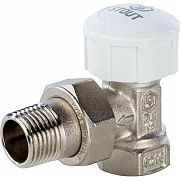 Клапан STOUT 3/4" НР-ВР угловой для радиаторов термостатический 