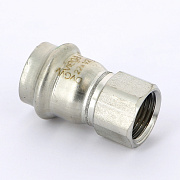 Соединитель пресс 22 x 1/2' ВР нерж.сталь Sanpress Inox SC-Contur 