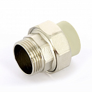 Муфта PPR 25x1" НР с разъемным соединением FV-PLAST 