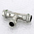 Тройник пресс 18 x 15 x 18 нерж.сталь Sanpress Inox SC-Contur 