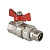 Кран шаровой VALTEC BASE с полусгоном 3/4" ВР-НР 