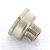 Переходник Uni-fitt НР-ВР 1/2'x1" никелированный 