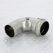 Отвод однораструбный пресс 35 нерж.сталь. Sanpress Inox 