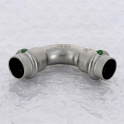 Отвод двухраструбный 15 нерж.сталь. Sanpress Inox 