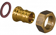 Соединитель Uponor Q&E 20-1/2" ВР с накидной гайкой 