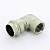 Угол пресс 22 x 1/2' нерж.сталь. Sanpress Inox 