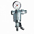 Фильтр самопромывной FAR 1/2' НР-ВР, с манометром 100мкм, Max: 95 °C 