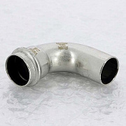 Отвод однораструбный пресс 28 нерж.сталь. Sanpress Inox 